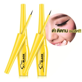 2 ชิ้น / Mistine So Black Matte Liquid Eyeliner อายไลเนอร์ มิสทีน โซ แบล็ค แมท ลิควิด 2 ชิ้น / Mistine So Black Matte Liquid Eyeliner อายไลเนอร์ มิสทีน โซ แบล็ค แมท ลิควิด
