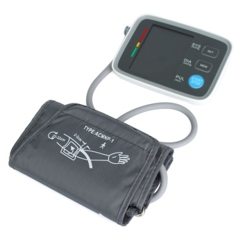 2PCS Arm Blood Pressure Upper Heart Beat Mete Gauge Monitor Digital LCD Screen - Intl