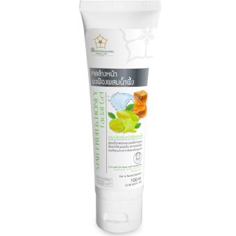 BanChomnard Herbs & Spa เจลล้างหน้ามะเฟืองผสมน้ำผึ้ง แบบหลอดขนาด 100 มล. BanChomnard Herbs & Spa เจลล้างหน้ามะเฟืองผสมน้ำผึ้ง แบบหลอดขนาด 100 มล.