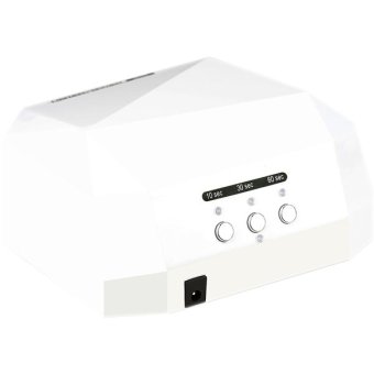 ราคา Beauty item เครื่องอบเล็บ หลอด LED+UV 36W สำหรับ อบเจล ต่อเล็บ ( สีขาว)
