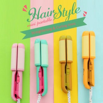2560 Beauty MINI Fruity Hair Straightener เครื่องหนีบผมม้วนผม ขนาดพกพา ลายผลไม้