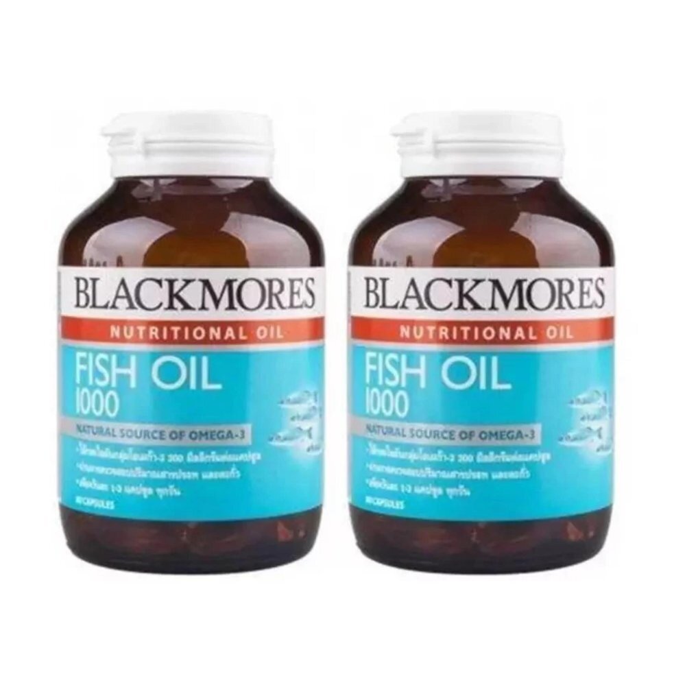 การใช้งาน  พิจิตร Blackmores Fish Oil น้ำมันปลา 1000 mg. 80 แคปซูล (2 ขวด