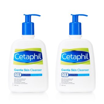 Cetaphil Gentle Skin Cleanser 500ml. X2 Cetaphil Gentle Skin Cleanser 500ml. X2