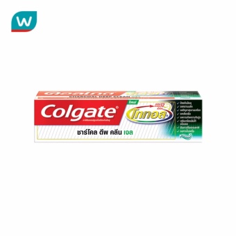 Colgate คอลเกตยาสีฟันโททอลชาโคลเจล150ก Colgate คอลเกตยาสีฟันโททอลชาโคลเจล150ก