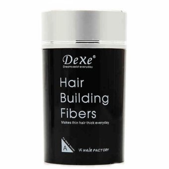 Dexe Hair Building Fiber ไฟเบอร์เพิ่มผมหนา ปิดผมบาง ขนาด 22 กรัม (สีดำ) Dexe Hair Building Fiber ไฟเบอร์เพิ่มผมหนา ปิดผมบาง ขนาด 22 กรัม (สีดำ)