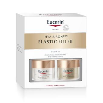 Eucerin Elastic Filler Starter Kit (Day & Night Cream 20+20ml) ชุดบำรุงผิวหน้าและลำคอ Eucerin Elastic Filler Starter Kit (Day & Night Cream 20+20ml) ชุดบำรุงผิวหน้าและลำคอ