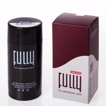 Fully Hair 23g (Black) ผงไฟเบอร์จากธรรมชาติปกปิดผมบาง Fully Hair 23g (Black) ผงไฟเบอร์จากธรรมชาติปกปิดผมบาง