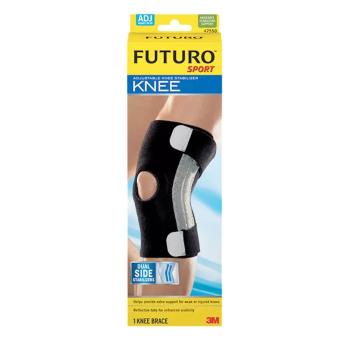 ประเทศไทย Futuro Sport Adjustable Kneeอุปกรณ์พยุงเข่า ฟูทูโร่ ชนิดเสริมแกนด้านข้างและปรับกระชับได้ รุ่น47550