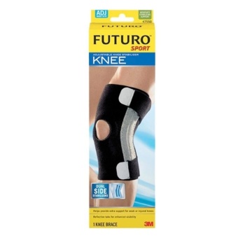 ประเทศไทย Futuro Sport Adjustable Kneeอุปกรณ์พยุงเข่า ชนิดเสริมแกนด้านข้างและปรับกระชับได้ รุ่น 47550