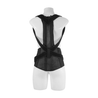 HHsociety เข็มขัดพยุงหลัง Long Spine Support Brace รุ่น ST-16 -สีดำ HHsociety เข็มขัดพยุงหลัง Long Spine Support Brace รุ่น ST-16 -สีดำ