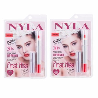 ลิปสติก NYLA Lip Crayon Pencil Lip สี Kisser ( 2 ชิ้น) ลิปสติก NYLA Lip Crayon Pencil Lip สี Kisser ( 2 ชิ้น)