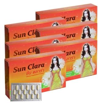 Sun Clara กล่องส้ม สูตรดั้งเดิม (30 แคปซูล x 6 กล่อง) Sun Clara กล่องส้ม สูตรดั้งเดิม (30 แคปซูล x 6 กล่อง)