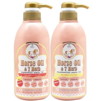 Remi Shampoo Horse Oil & 7 Herb เรมิ แชมพูมหัศจรรย์ น้ำมันม้าฮอกไกโด ลดผมร่วง เร่งผมยาว 400 ml.+Remi Treatment 400 ml. (1 ชุด) Remi Shampoo Horse Oil & 7 Herb เรมิ แชมพูมหัศจรรย์ น้ำมันม้าฮอกไกโด ลดผมร่วง เร่งผมยาว 400 ml.+Remi Treatment 400 ml. (1 ชุด)