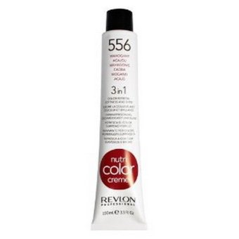 Revlon Nutri color crème ครีมเคลือบและบำรุงเส้นผม เบอร์ 556 - สีน้ำตาลประกายมะฮอกกานีเหลือบแดง (100ml) Revlon Nutri color crème ครีมเคลือบและบำรุงเส้นผม เบอร์ 556 - สีน้ำตาลประกายมะฮอกกานีเหลือบแดง (100ml)