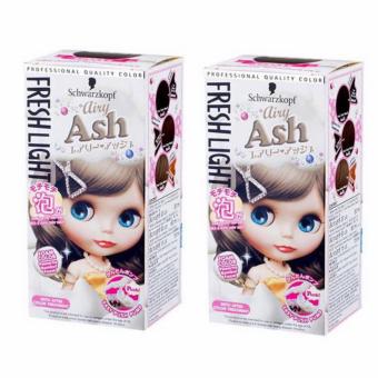 Schwarzkopf Freshlight Foam color - Airly Ash 95ml โฟมเปลี่ยนสีผมสีน้ำตาลเทาอ่อน จำนวน 2 กล่อง (กล่องรุ่นใหม่) Schwarzkopf Freshlight Foam color - Airly Ash 95ml โฟมเปลี่ยนสีผมสีน้ำตาลเทาอ่อน จำนวน 2 กล่อง (กล่องรุ่นใหม่)