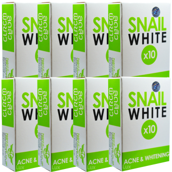 Snail White Acne & Whitening Soap x 10 สบู่กลูต้า บายดรีม สเนลไวท์ ลดสิว เพิ่มผิวขาว x 10 ขนาด 70 กรัม (8 ก้อน) Snail White Acne & Whitening Soap x 10 สบู่กลูต้า บายดรีม สเนลไวท์ ลดสิว เพิ่มผิวขาว x 10 ขนาด 70 กรัม (8 ก้อน)