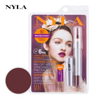 ลิปสติก NYLA Matt Lip สี Creator Vino ลิปสติก NYLA Matt Lip สี Creator Vino