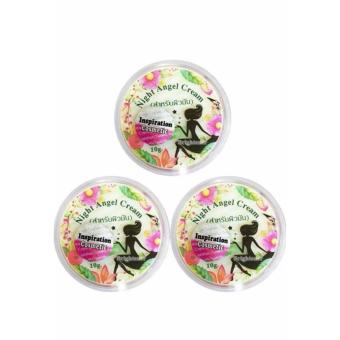 ครีมเทวดา Night Angel Cream ผิวมัน ( ขนาด 10 กรัม/กระปุก x 3 กระปุก) ครีมเทวดา Night Angel Cream ผิวมัน ( ขนาด 10 กรัม/กระปุก x 3 กระปุก)