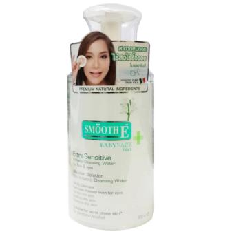Smooth E Extra Sensitive Makeup Cleansing Water 300ml สมูทอี เอ็กซ์ตร้า เซนซิทีฟ เเมคอัพคลีนซิ่งวอเทอร์ ทำความสะอาดล้ำลึกพร้อมให้ความชุ่มชื่นให้แก่ผิว Smooth E Extra Sensitive Makeup Cleansing Water 300ml สมูทอี เอ็กซ์ตร้า เซนซิทีฟ เเมคอัพคลีนซิ่งวอเทอร์ ทำความสะอาดล้ำลึกพร้อมให้ความชุ่มชื่นให้แก่ผิว