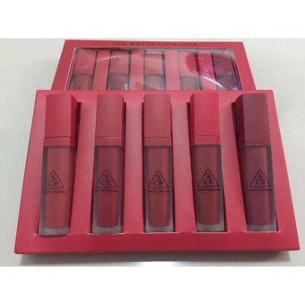 ลิปกลอส3CE LIP MATTE 5 COLOR SET BOX ลิปกลอส3CE LIP MATTE 5 COLOR SET BOX