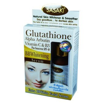 Sasaki BB Whitening Serumเซรั่ม สูตรบีบีไวท์ เพื่อผิวขาวเนียนใส ขนาด15ml. (1กล่อง) Sasaki BB Whitening Serumเซรั่ม สูตรบีบีไวท์ เพื่อผิวขาวเนียนใส ขนาด15ml. (1กล่อง)