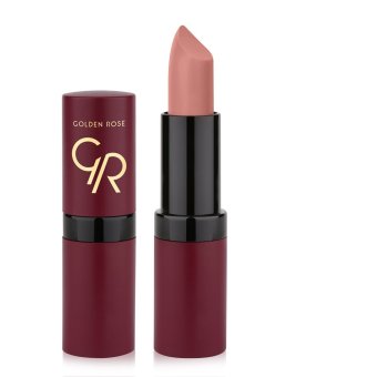 GOLDEN ROSE Velvet Matte Lipstick 4.2g #01 ลิปสติกเนื้อแมตต์มีส่วนผสมของวิตามินอี GOLDEN ROSE Velvet Matte Lipstick 4.2g #01 ลิปสติกเนื้อแมตต์มีส่วนผสมของวิตามินอี