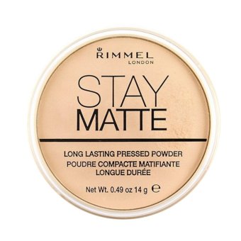 Rimmel Stay Matte Pressed Powder เนื้อบางเบา สูตรควบคุมความมัน #001Transparent 14g (1 ตลับ) Rimmel Stay Matte Pressed Powder เนื้อบางเบา สูตรควบคุมความมัน #001Transparent 14g (1 ตลับ)