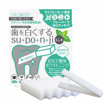Tooth Clean Sponge Mint กำจัดคราบ สิ่งสกปรกบนผิวฟัน Tooth Clean Sponge Mint กำจัดคราบ สิ่งสกปรกบนผิวฟัน