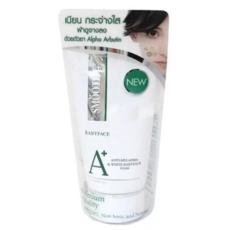 Smooth E Anti-melasma and White Baby Face Foam 2OZ (1หลอด) 60กรัม Smooth E Anti-melasma and White Baby Face Foam 2OZ (1หลอด) 60กรัม