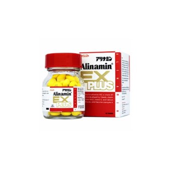 Alinamin Ex Plus อะลินามิน เอ็กซ์ พลัส 60 เม็ด Alinamin Ex Plus อะลินามิน เอ็กซ์ พลัส 60 เม็ด