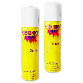 PERSKINDOL Classic Spray บรรเทาอาการปวดกล้ามเนื้อ 150ml. (2 ขวด) PERSKINDOL Classic Spray บรรเทาอาการปวดกล้ามเนื้อ 150ml. (2 ขวด)