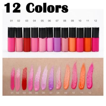 Liquid Lip Gloss Set 12 สี ลิปกลอส สีลูกกวาด 12 สี Liquid Lip Gloss Set 12 สี ลิปกลอส สีลูกกวาด 12 สี