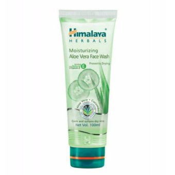 Himalaya Aloe vera Face Wash 100ml.เจลล้างหน้าสำหรับผิวแห้ง Himalaya Aloe vera Face Wash 100ml.เจลล้างหน้าสำหรับผิวแห้ง