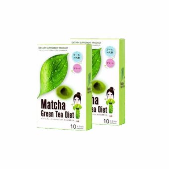 Matcha Green Tea Diet มัทฉะกรีนทีไดเอท ผลิตภัณฑ์อาหารเสริมลดน้ำหนัก 2 กล่อง (10 แคปซูล/กล่อง) Matcha Green Tea Diet มัทฉะกรีนทีไดเอท ผลิตภัณฑ์อาหารเสริมลดน้ำหนัก 2 กล่อง (10 แคปซูล/กล่อง)