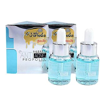 Dodee86 Propolis 15ml เซรั่มน้ำลายผึ้ง หยดฟ้า สูตรสิว (2 กล่อง) Dodee86 Propolis 15ml เซรั่มน้ำลายผึ้ง หยดฟ้า สูตรสิว (2 กล่อง)