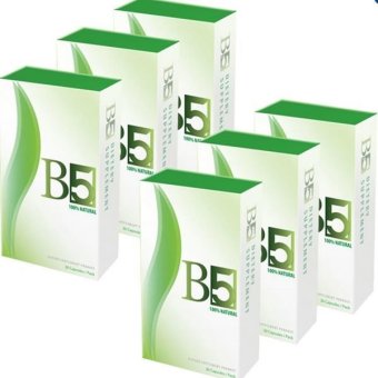 B5 slim อาหารเสริมลดน้ำหนัก กระชับสัดส่วน 30 แคปซูล (6 กล่อง) B5 slim อาหารเสริมลดน้ำหนัก กระชับสัดส่วน 30 แคปซูล (6 กล่อง)