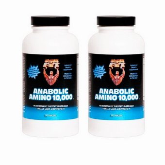 Anabolic Amino 10,000 แพ็ค 2 ขวด 180 เม็ด (บรรจุ 90 เม็ด/ขวด) Anabolic Amino 10,000 แพ็ค 2 ขวด 180 เม็ด (บรรจุ 90 เม็ด/ขวด)
