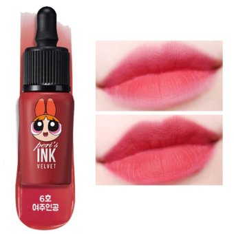 Peripera Peri s INK Velvet (Powerpuff Girls) #6 ลิปทินท์เนื้อแมตต์กำมะหยี่ Peripera Peri s INK Velvet (Powerpuff Girls) #6 ลิปทินท์เนื้อแมตต์กำมะหยี่