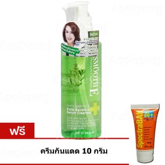 Smooth E Extra Sensitive Deep Cleansing Oil 200ml (แถม ครีมกันแดด 10 กรัม) Smooth E Extra Sensitive Deep Cleansing Oil 200ml (แถม ครีมกันแดด 10 กรัม)