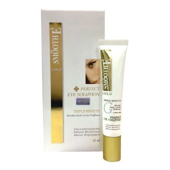 Smooth E Gold Perfect Eye Solution 15 ml. ริ้วรอยรอบดวงตา รอบด่างดำ หมองคล้ำ ถุงใต้ตา Smooth E Gold Perfect Eye Solution 15 ml. ริ้วรอยรอบดวงตา รอบด่างดำ หมองคล้ำ ถุงใต้ตา
