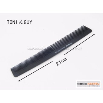 TONI&GUY หวีผมสองด้าน หวีผมช่างตัดผมมืออาชีพดีไซน์เรียบแบนพิเศษ(สีดำ) TONI&GUY หวีผมสองด้าน หวีผมช่างตัดผมมืออาชีพดีไซน์เรียบแบนพิเศษ(สีดำ)