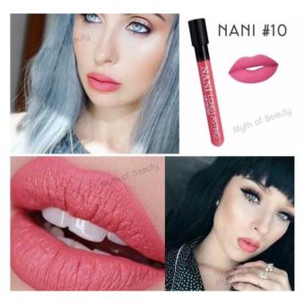 ลิปสติก เนื้อแมท NANI Long Lasting Lip เบอร์10 ลิปสติก เนื้อแมท NANI Long Lasting Lip เบอร์10