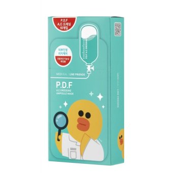 MediHeal มาร์คบำรุงผิวหน้า P.D.F. A.C dressing ampoule mask (รุ่น limited edition line friends) MediHeal มาร์คบำรุงผิวหน้า P.D.F. A.C dressing ampoule mask (รุ่น limited edition line friends)