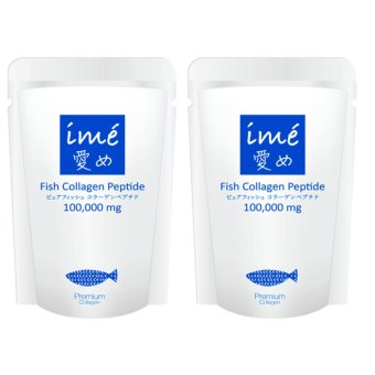 ไอเม่ คอลลาเจนจากปลาทะเล Ime Fish Collagen Peptide 100,000 mg (100 g) 2 Sachet ไอเม่ คอลลาเจนจากปลาทะเล Ime Fish Collagen Peptide 100,000 mg (100 g) 2 Sachet