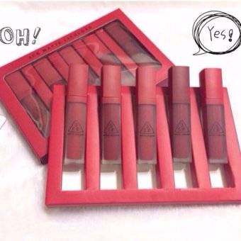 ลิปกลอส3CE LIP MATTE 5 COLOR SET BOX ลิปกลอส3CE LIP MATTE 5 COLOR SET BOX