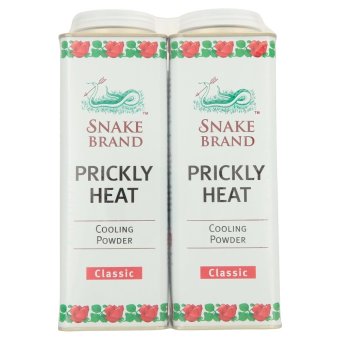 Snake Brand แป้งตรางู กลิ่นคลาสสิค 300g. x 2 Snake Brand แป้งตรางู กลิ่นคลาสสิค 300g. x 2