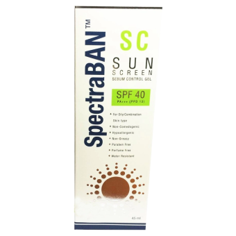 Spectraban SC SPF40 PA+++ (45 ml.)ปกป้องผิวจากรังสียูวี พร้อมควบคุมความมัน Spectraban SC SPF40 PA+++ (45 ml.)ปกป้องผิวจากรังสียูวี พร้อมควบคุมความมัน