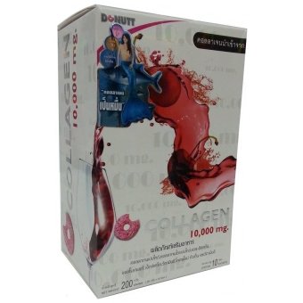 Donut Collagen 10,000mg. โดนัท คอลลาเจน 10ซอง/กล่อง Donut Collagen 10,000mg. โดนัท คอลลาเจน 10ซอง/กล่อง