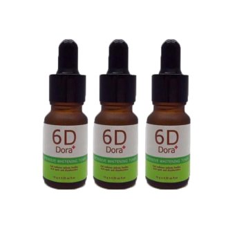 6D Dora โทนเนอร์สลายฝ้า กระ 10g. ( 3 ขวด) 6D Dora โทนเนอร์สลายฝ้า กระ 10g. ( 3 ขวด)