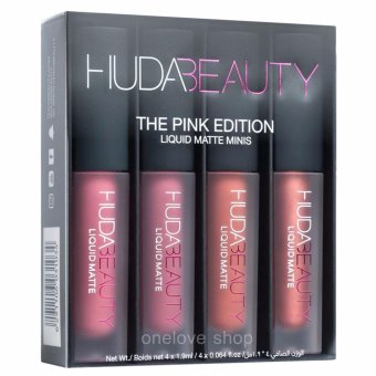 Huda Beauty LIQUID MATTE MINIS (THE PINK EDITION) ลิปสติกลิควิด เนื้อแมท Huda Beauty LIQUID MATTE MINIS (THE PINK EDITION) ลิปสติกลิควิด เนื้อแมท